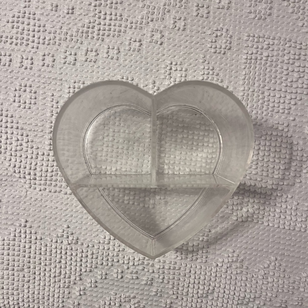 Heart Hard Plastic Organizer